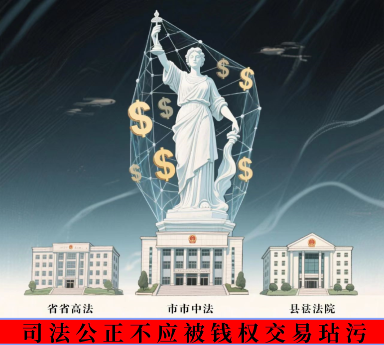 司法公正不应被钱权交易玷污：省高法、市中法、县法院案件流程中的反思