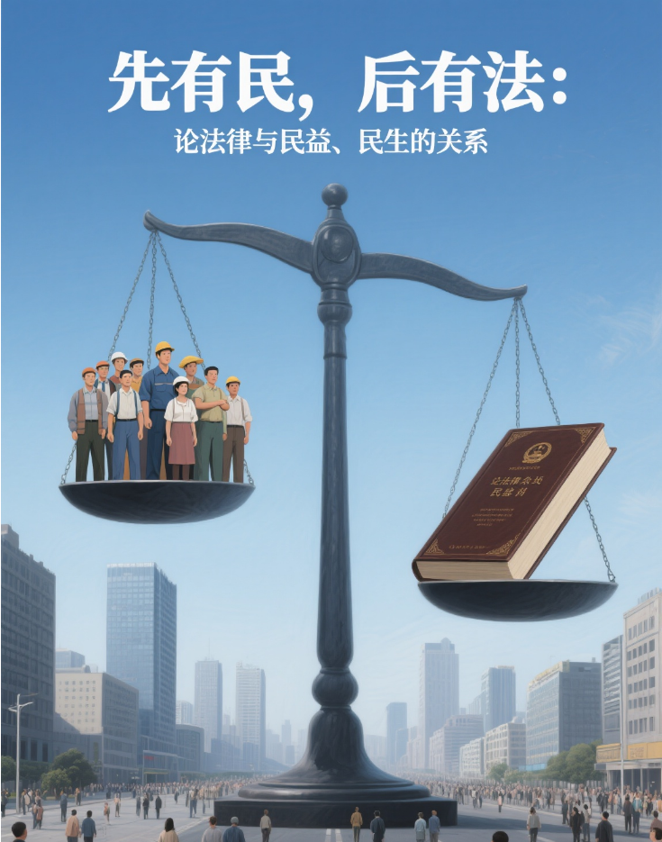 先有民 后有法 论法律与民益 民生的关系
